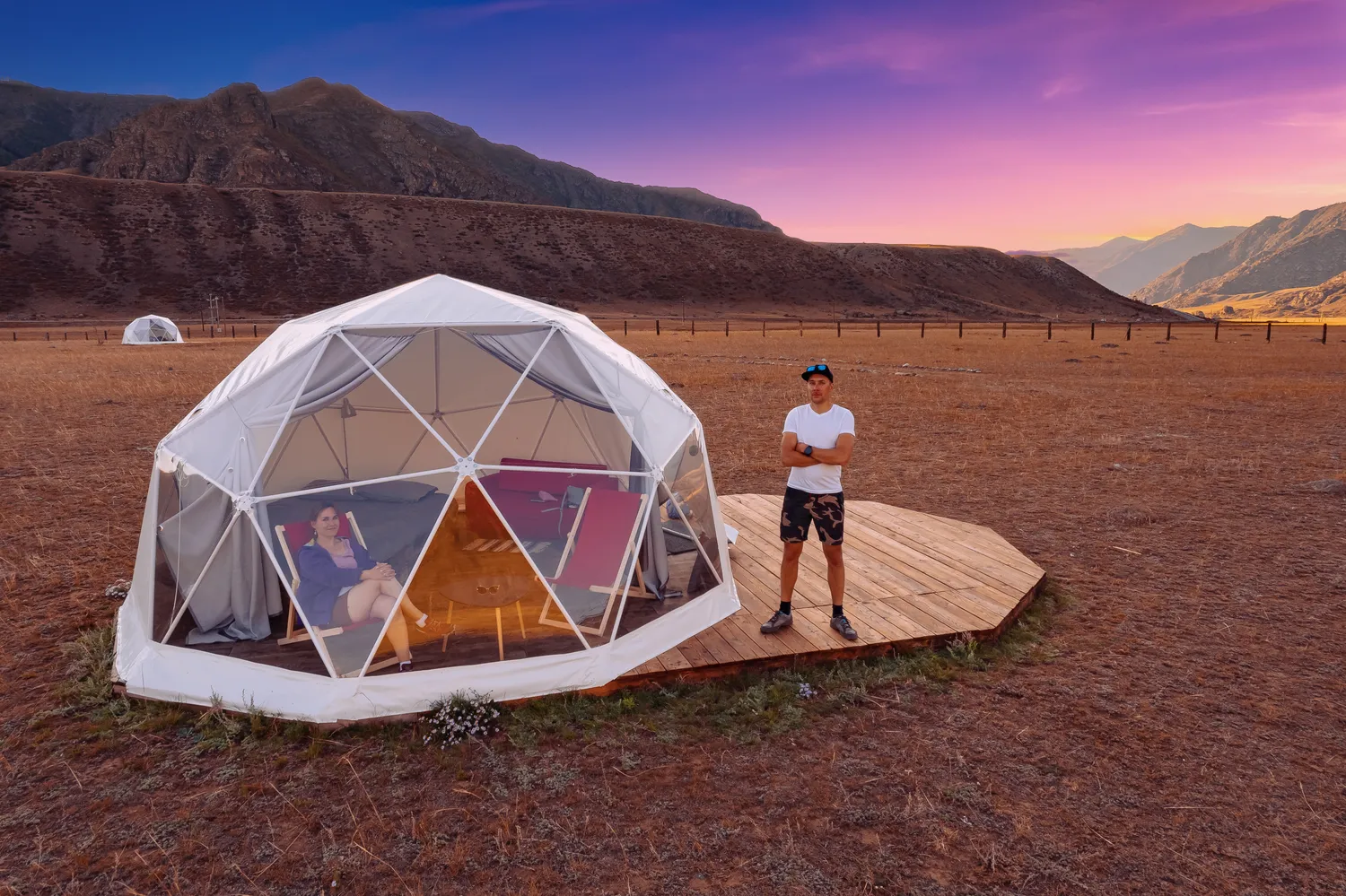 Co to znaczy glamping?