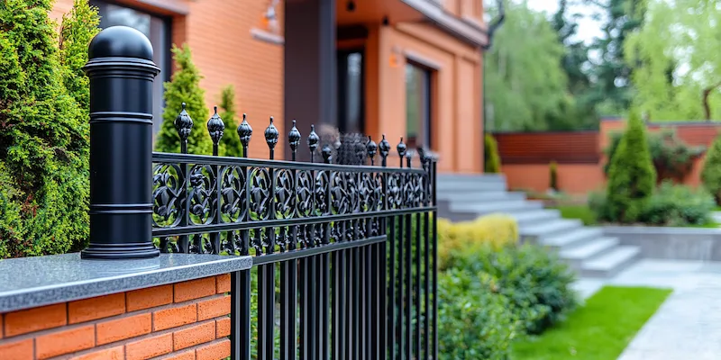 Gartenzaun aus Polen