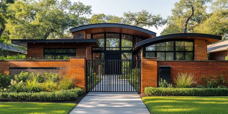 Gartenzaun Metall Polen